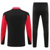 Bayern München Trainings Sweatshirt Pak 2024-25 Kwart-Zip Zwarte